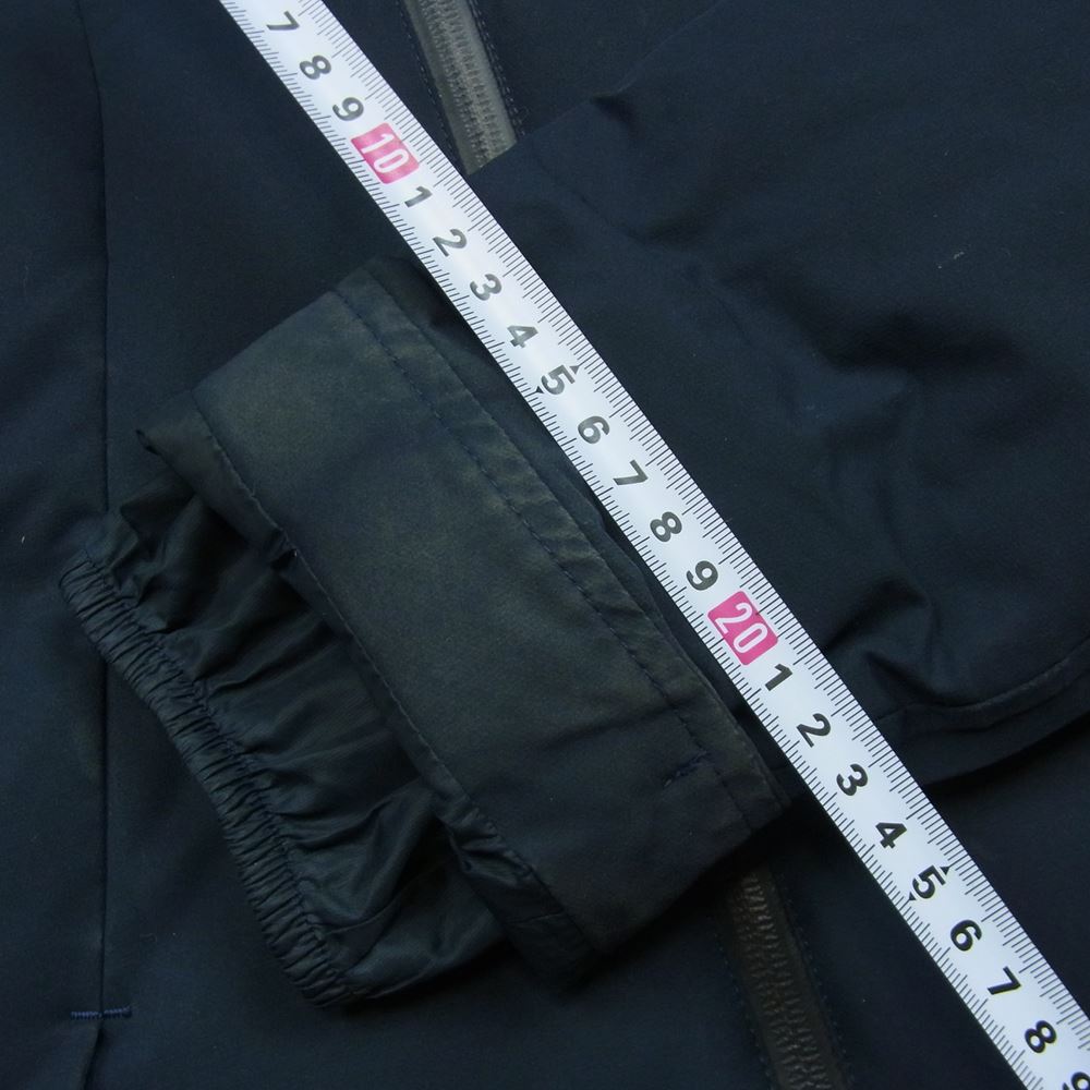 DESCENTE デサント DAMMGK32U ALLTERRAIN オルテライン 水沢ダウン SHUTTLE シャトル フーディ ダウン ジャケット ネイビー系 L【中古】