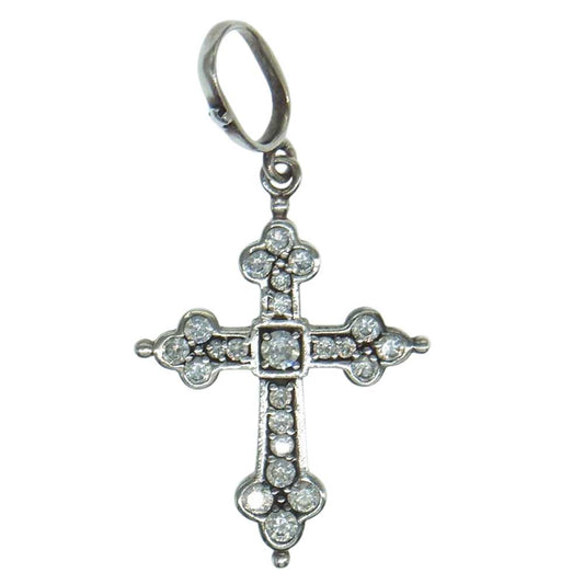 Loree Rodkin ローリーロドキン ミディアム ゴシッククロス M ペンダントトップ シルバー系【中古】