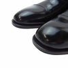 PRADA プラダ 2EB129 キャップトゥ 内羽根 5アイレット ドレスシューズ ブラック系 9.5【極上美品】【中古】