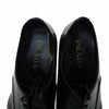 PRADA プラダ 2EB129 キャップトゥ 内羽根 5アイレット ドレスシューズ ブラック系 9.5【極上美品】【中古】