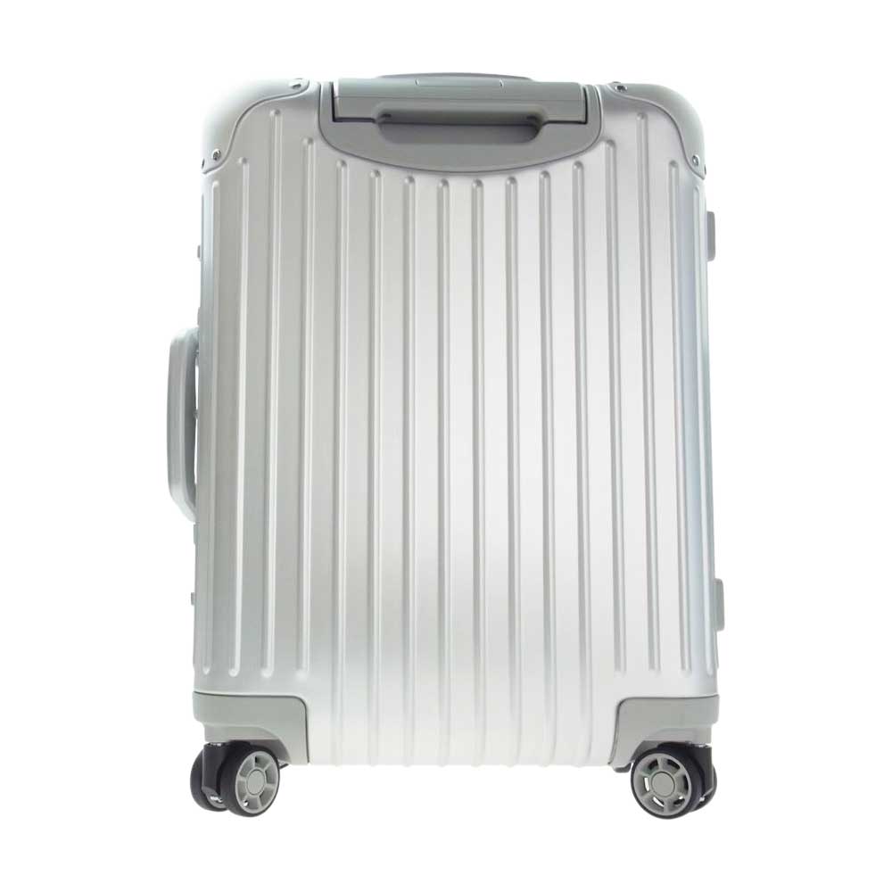 RIMOWA リモワ 9255300400 ORIGINAL Cabin レザーパスケース付属 オリジナルキャビン キャリーケース スーツケース 35L 4輪 シルバー系【美品】【中古】