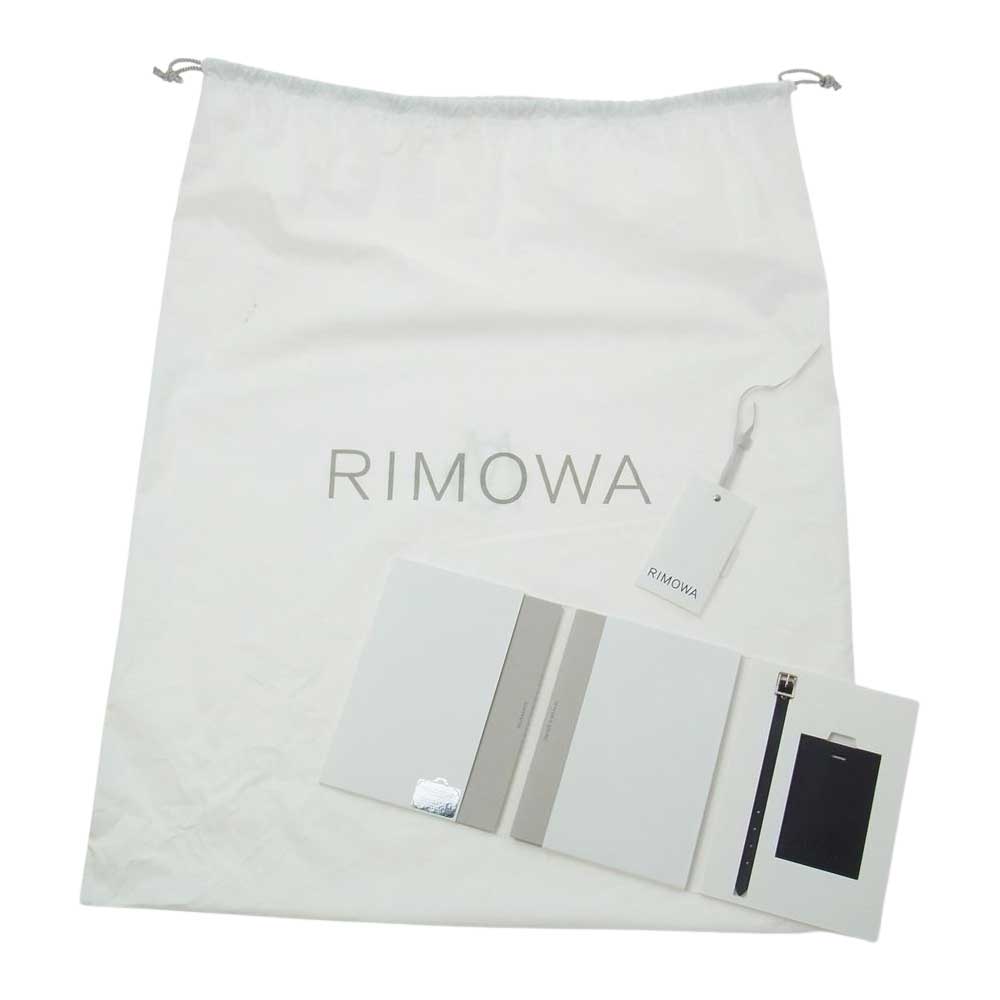 RIMOWA リモワ 9255300400 ORIGINAL Cabin レザーパスケース付属 オリジナルキャビン キャリーケース スーツケース 35L 4輪 シルバー系【美品】【中古】
