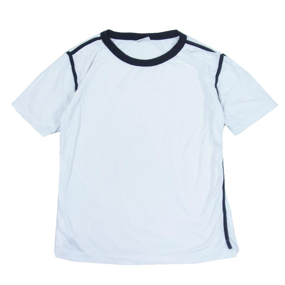 DRIES VAN NOTEN ドリスヴァンノッテン 2036061 クルーネック 半袖 リンガー Tシャツ カットソー ホワイト系 M【中古】