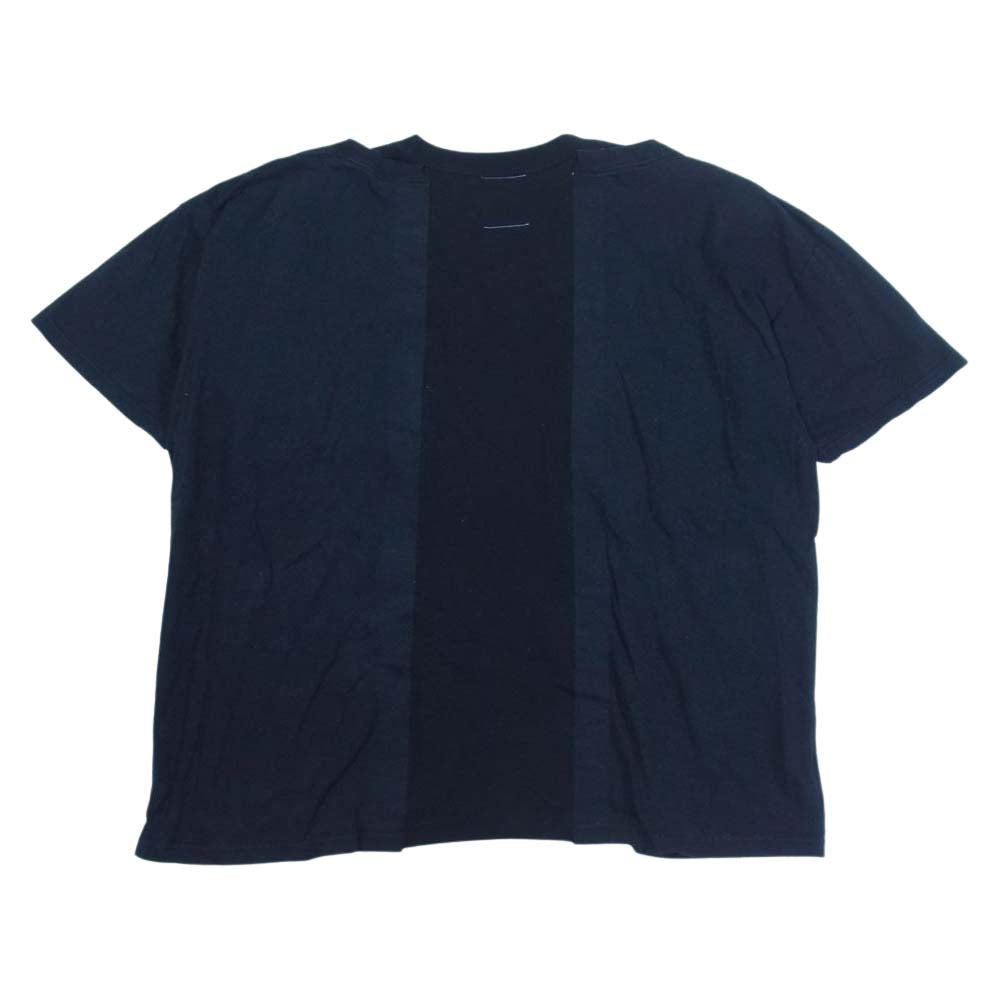 ポリクアント 2001006 再構築 レイヤード 半袖 Tシャツ ブラック系 1-2【中古】