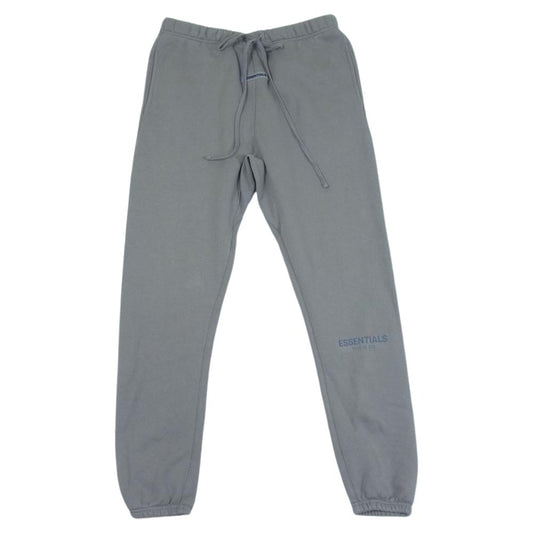 FEAR OF GOD フィアオブゴッド ESSENTIALS SWEAT PANT エッセンシャルズ ラバーロゴ スウェットパンツ カーキ系 M【中古】