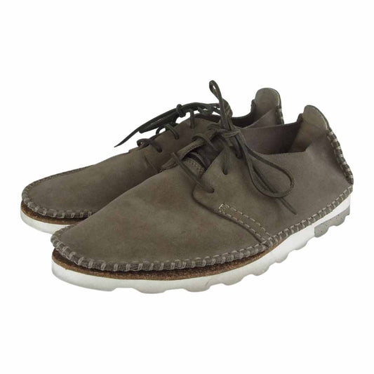 Clarks クラークス 26107016 デーキン ウォーク デザート ブーツ スエード レザー ロー モカ シューズ グレー系 US8.5【中古】