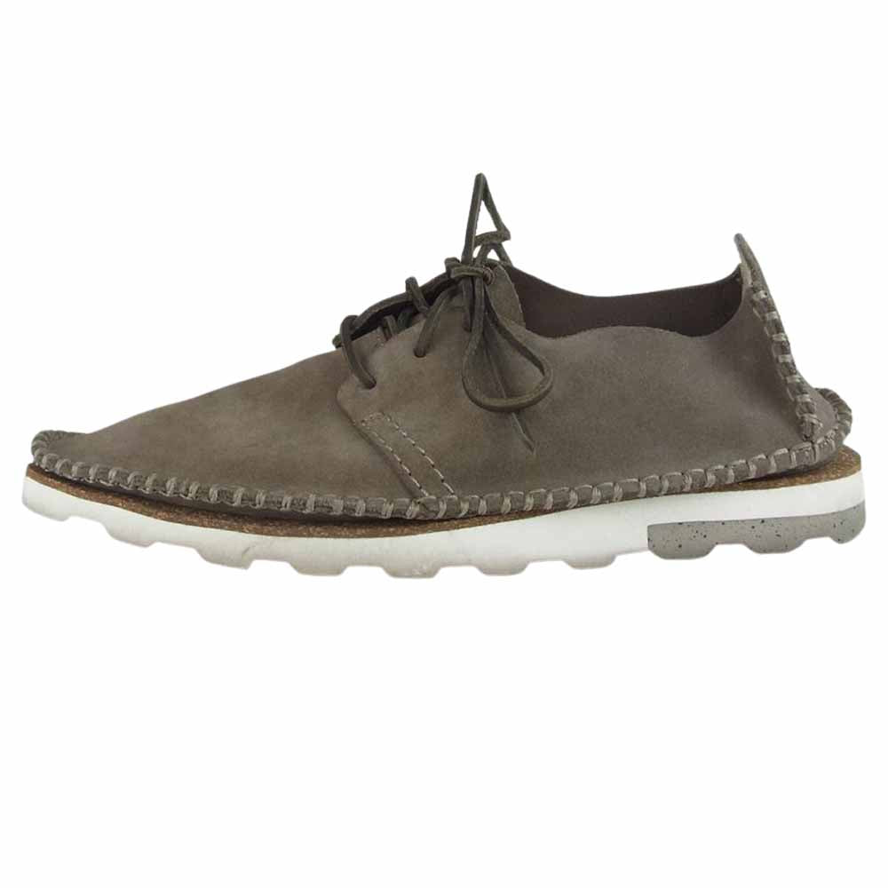 Clarks クラークス 26107016 デーキン ウォーク デザート ブーツ スエード レザー ロー モカ シューズ グレー系 US8.5【中古】