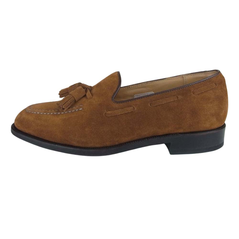 REGAL リーガル TASSEL LOAFER スウェード タッセル ローファー  ブラウン系 24.5cm【中古】