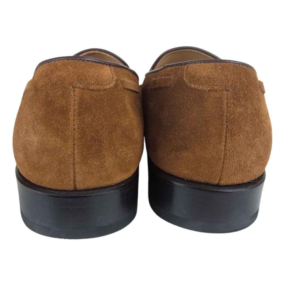 REGAL リーガル TASSEL LOAFER スウェード タッセル ローファー  ブラウン系 24.5cm【中古】
