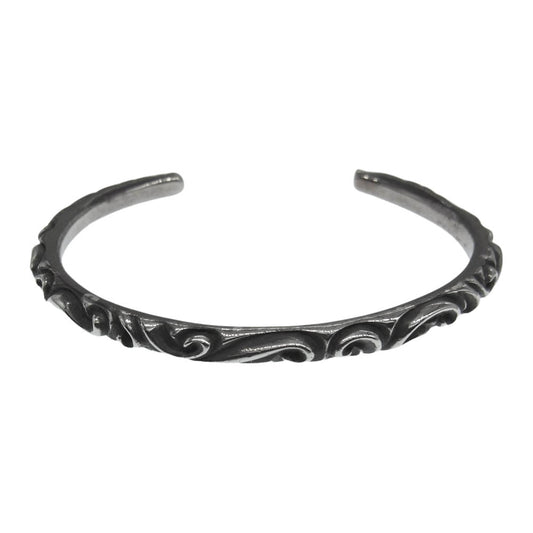 CHROME HEARTS クロムハーツ（原本有） BANGLE SCROLL スクロールバンド バングル シルバー系【中古】