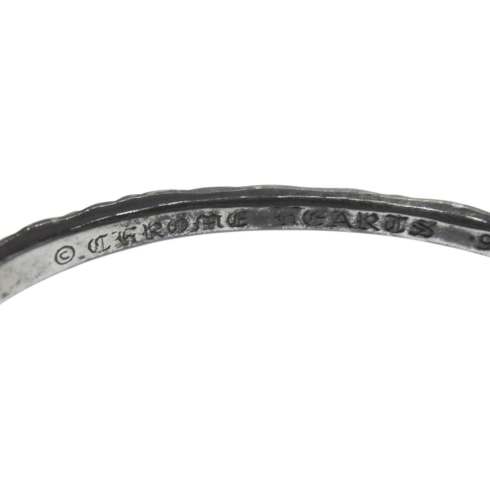 CHROME HEARTS クロムハーツ（原本有） BANGLE SCROLL スクロールバンド バングル シルバー系【中古】