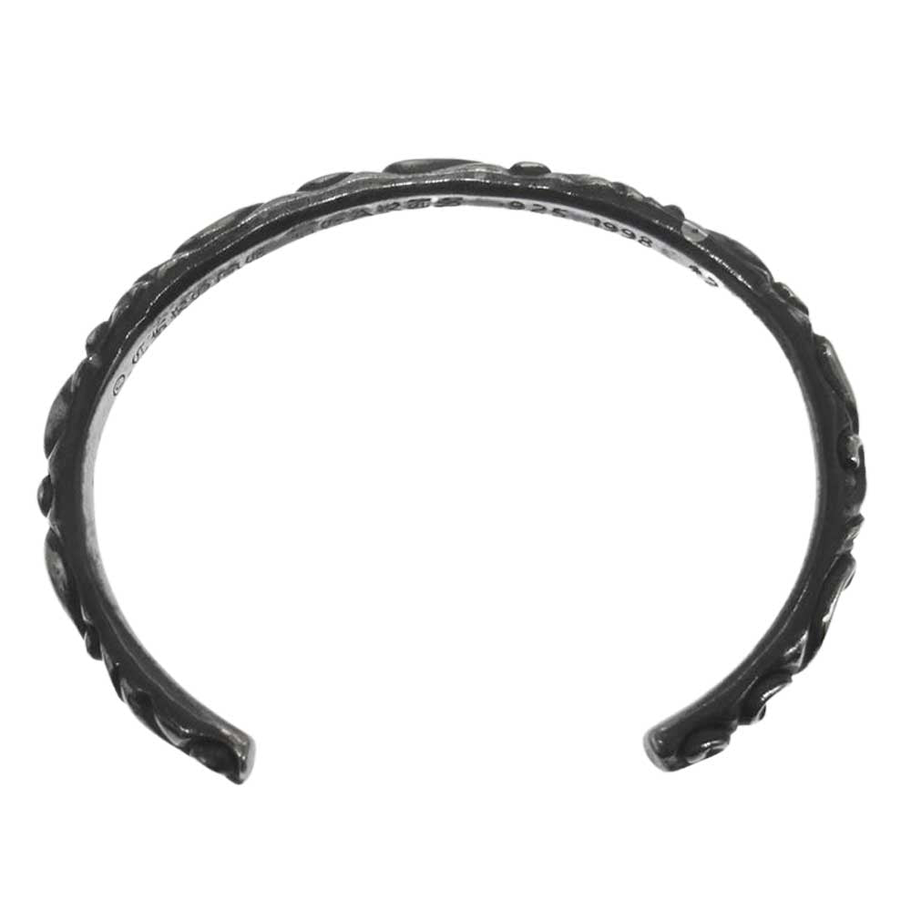 CHROME HEARTS クロムハーツ（原本有） BANGLE SCROLL スクロールバンド バングル シルバー系【中古】