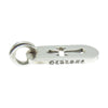 CHROME HEARTS クロムハーツ（原本無） スモール カットアウト クロス ドッグタグ ペンダント シルバー系【中古】