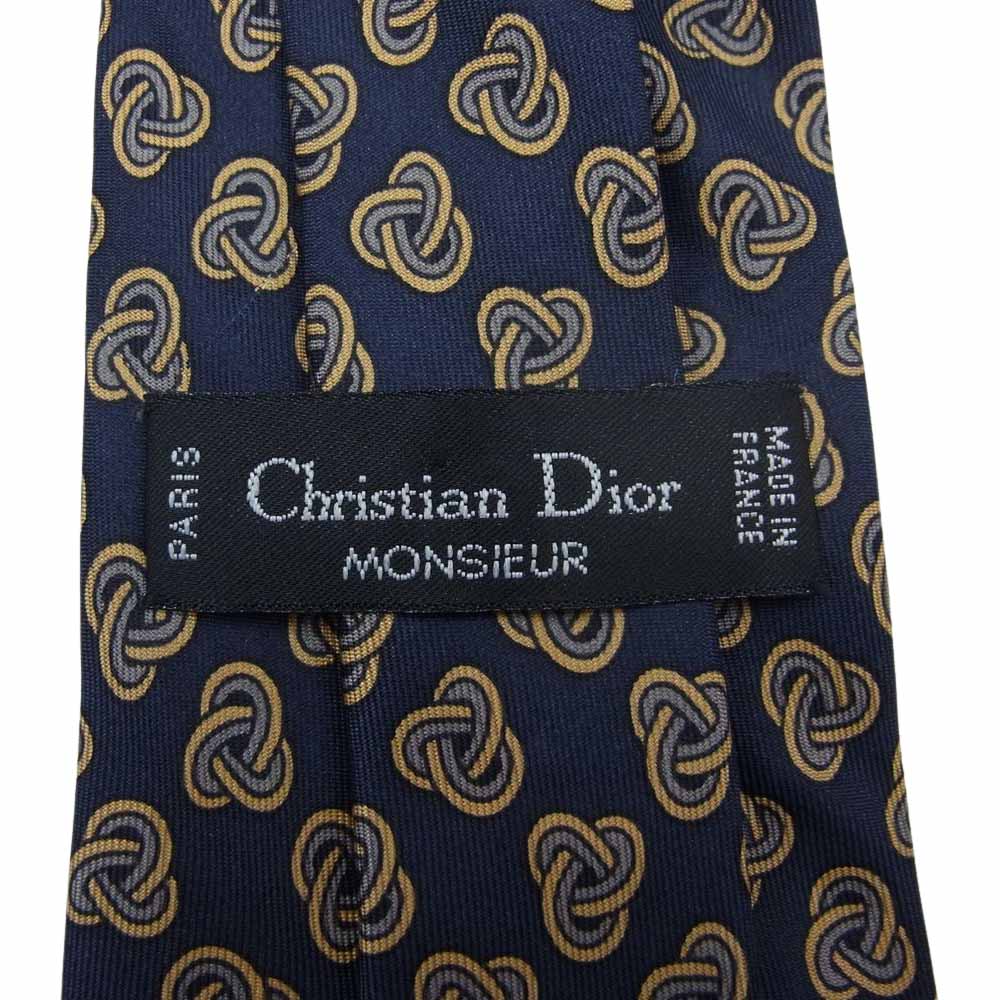 Christian Dior クリスチャンディオール MONSIEUR シルク100％ 総柄 ...