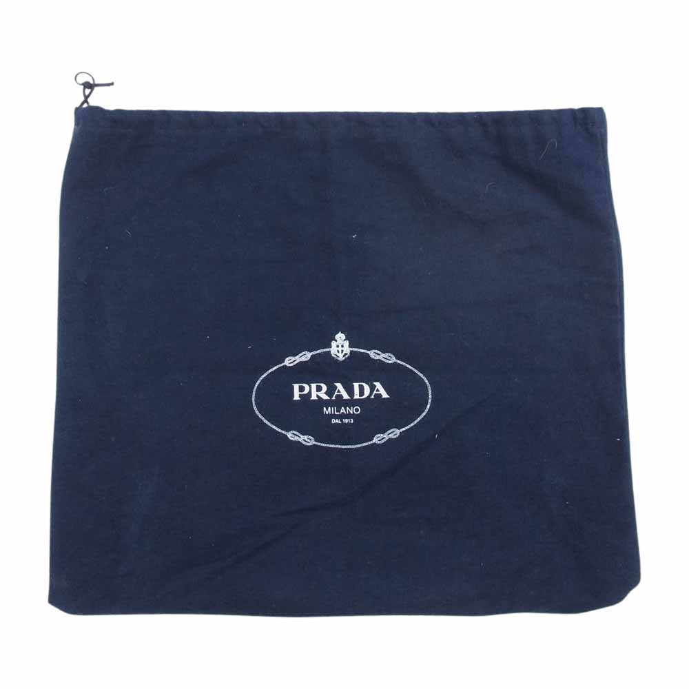 PRADA プラダ BN0187 TESSUTO SPORT テスート スポーツ トライアングル ロゴプレート ナイロン ハンドバッグ ベージュ系【中古】