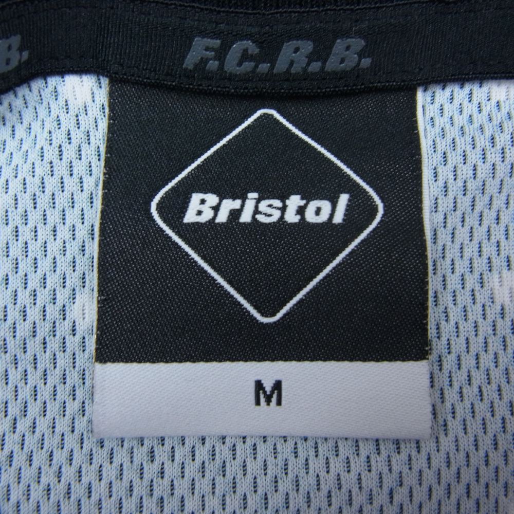F.C.R.B. エフシーアールビー 21SS FCRB-210013 L/S TOUR TEE ツアー ドット 長袖 Tシャツ ブラック系 M【中古】