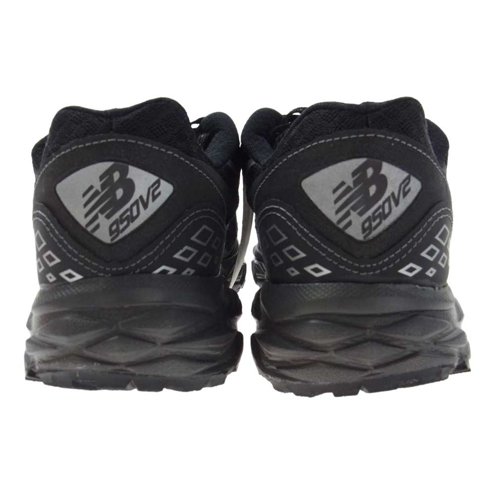NEW BALANCE ニューバランス M950B2N USA製 Military Trainer スニーカー ランニングシューズ ブラック系 27cm【新古品】【未使用】【中古】
