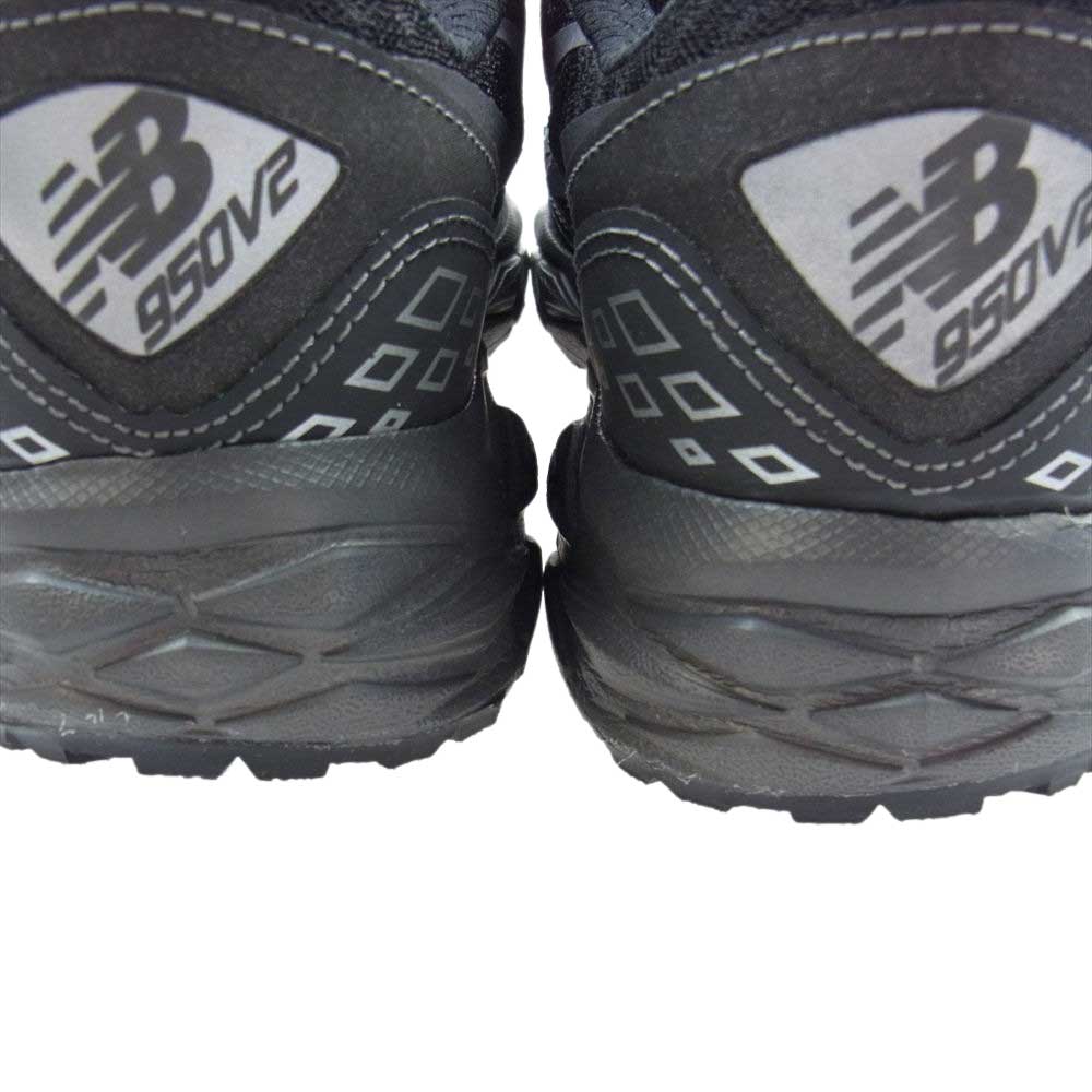 NEW BALANCE ニューバランス M950B2N USA製 Military Trainer スニーカー ランニングシューズ ブラック系 27cm【新古品】【未使用】【中古】