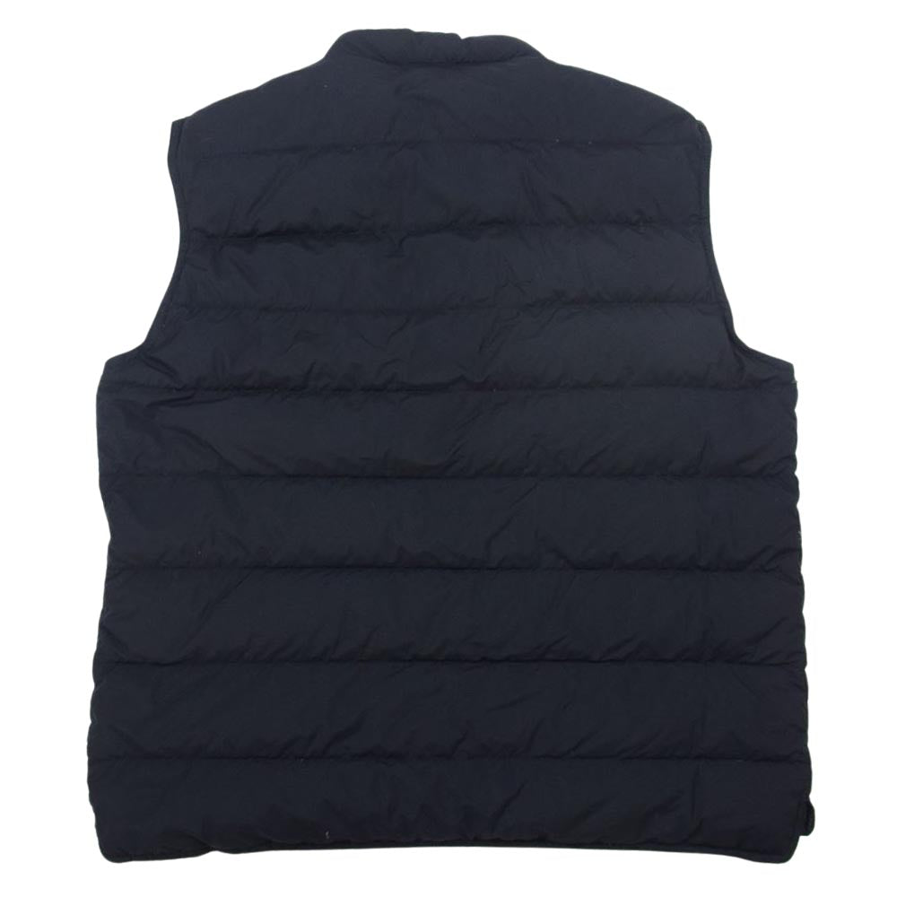 MONCLER モンクレール FEBE GILET ロゴワッペン ダウンベスト ブラック系 3【中古】