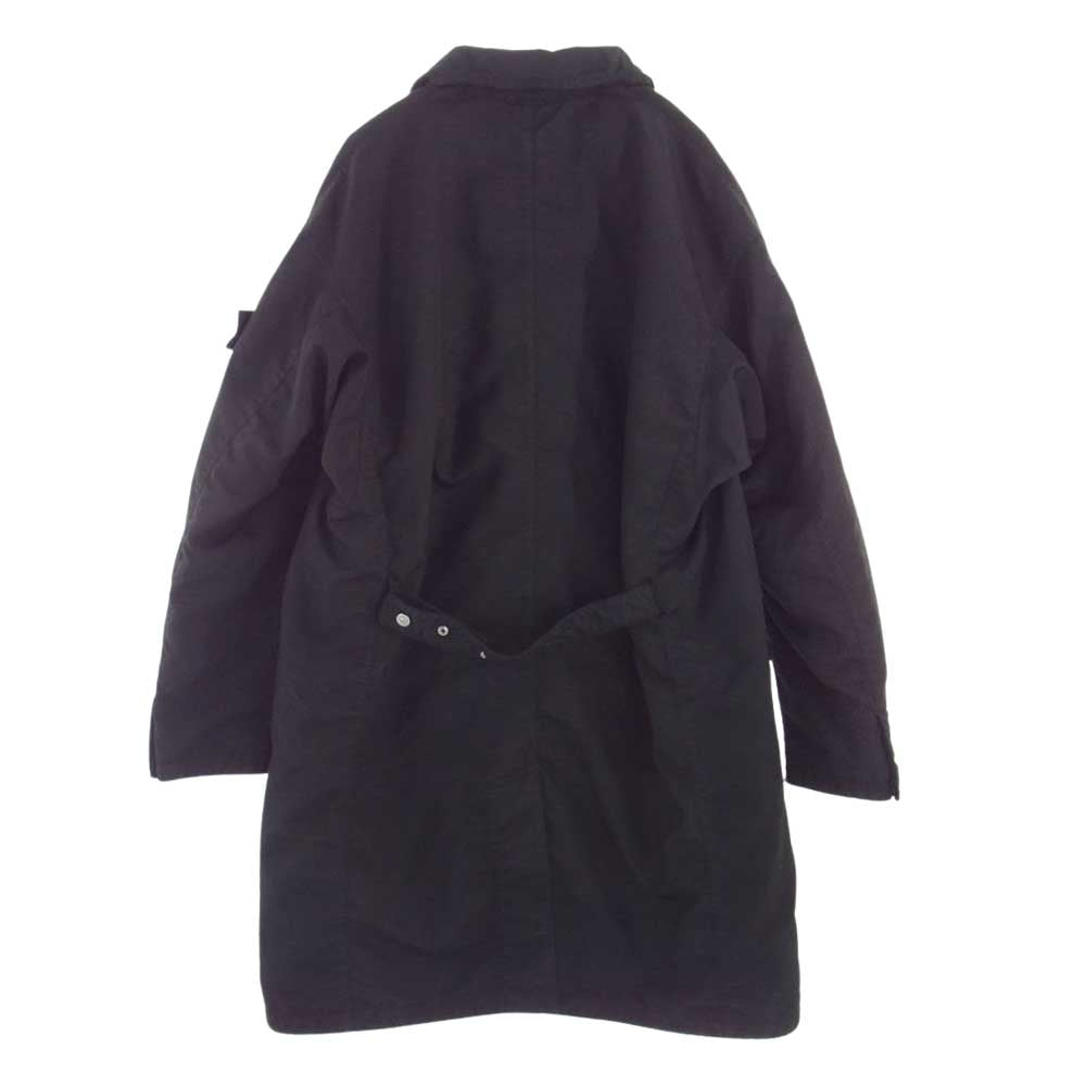 STONE ISLAND ストーンアイランド 751970106-A SHADOW PROJECT Shawl Collar Long Coat Primaloft シャドープロジェクト ショールカラー プリマロフト 中綿 コート ブラック系 L【中古】