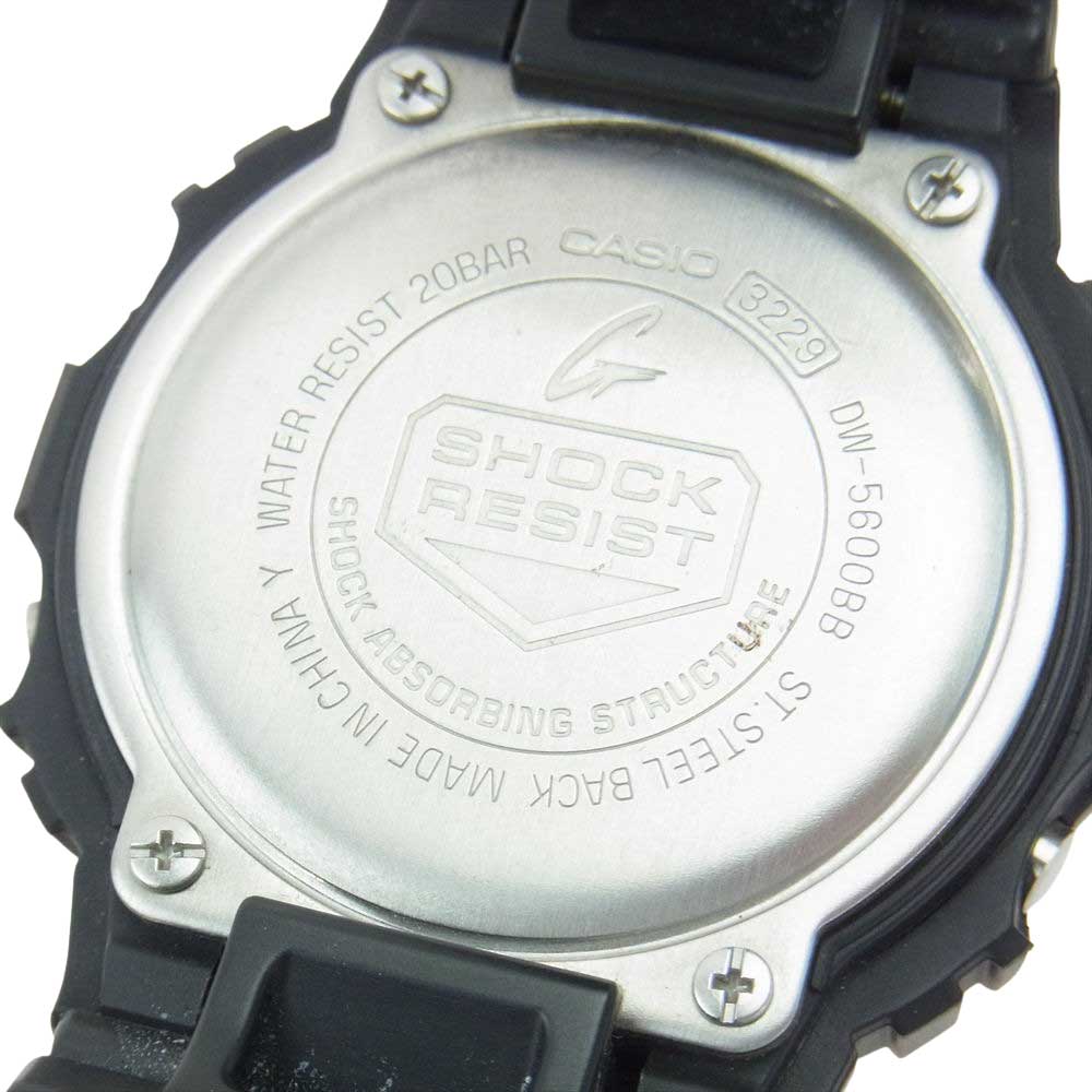 CASIO G-SHOCK カシオ ジーショック DW5600BB ソリッドカラーズ リストウォッチ 腕時計 ブラック系【中古】