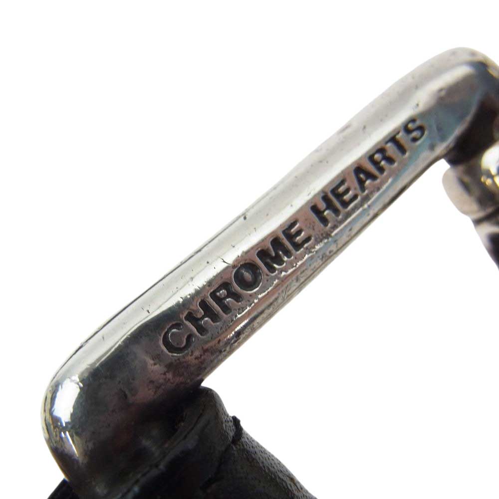 CHROME HEARTS クロムハーツ（原本無） ROLLER BELT 3PC 3ピース ローラー ベルト ブラック系 32【中古】