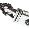 CHROME HEARTS クロムハーツ（原本無） ID FLORAL CRS フローラルクロス ID ファンシー リンク ブレスレット シルバー系【中古】
