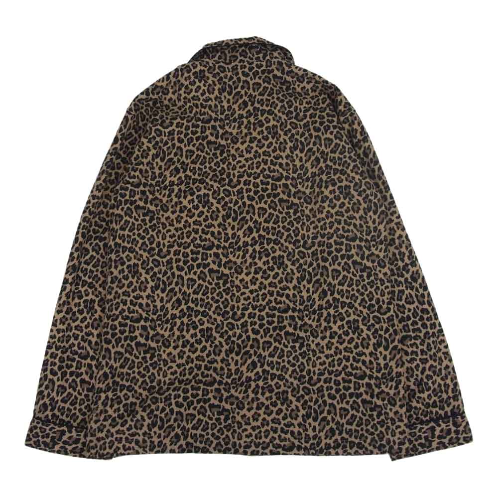 MINEDENIM マインデニム 21AW 2109-4001 Leopard Pajama レオパード柄 セットアップ パジャマ ベージュ系 1【中古】