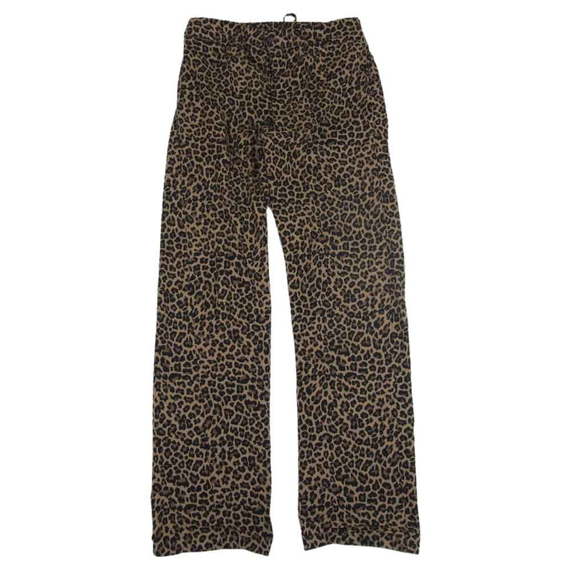 MINEDENIM マインデニム 21AW 2109-4001 Leopard Pajama レオパード柄 セットアップ パジャマ ベージュ系 1【中古】
