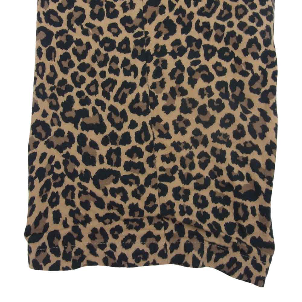 MINEDENIM マインデニム 21AW 2109-4001 Leopard Pajama レオパード柄 セットアップ パジャマ ベージュ系 1【中古】