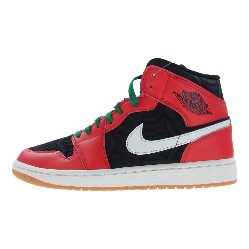 NIKE ナイキ DQ8417-006 AIR JORDAN 1 AJ1 MID SE エアジョーダン ミッド スニーカー レッド系 ブラック系 ホワイト系 27cm【新古品】【未使用】【中古】