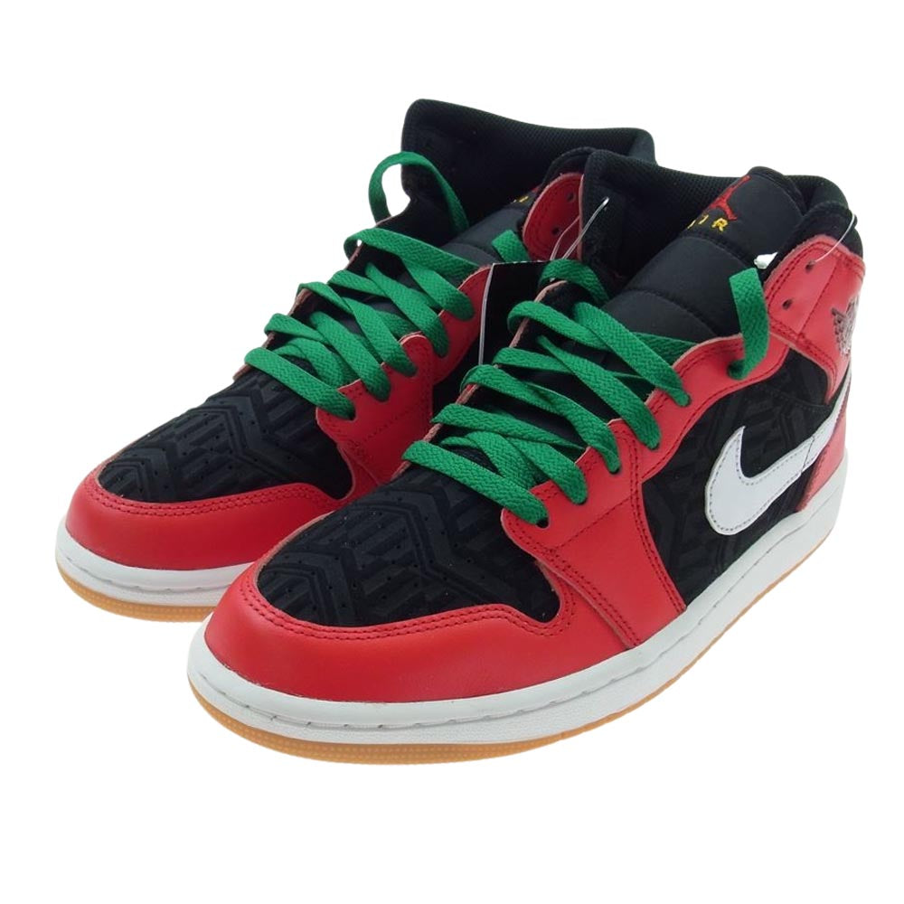 NIKE ナイキ DQ8417-006 AIR JORDAN 1 AJ1 MID SE エアジョーダン ミッド スニーカー レッド系 ブラック系 ホワイト系 27cm【新古品】【未使用】【中古】