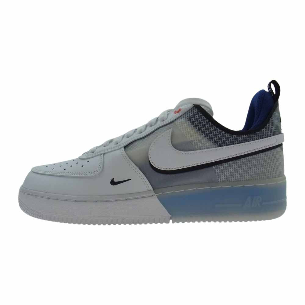 NIKE ナイキ DH7615-101 Air Force 1 AF1 Low React エアフォース リアクト ローカット スニーカー ホワイト系 27.5cm【新古品】【未使用】【中古】
