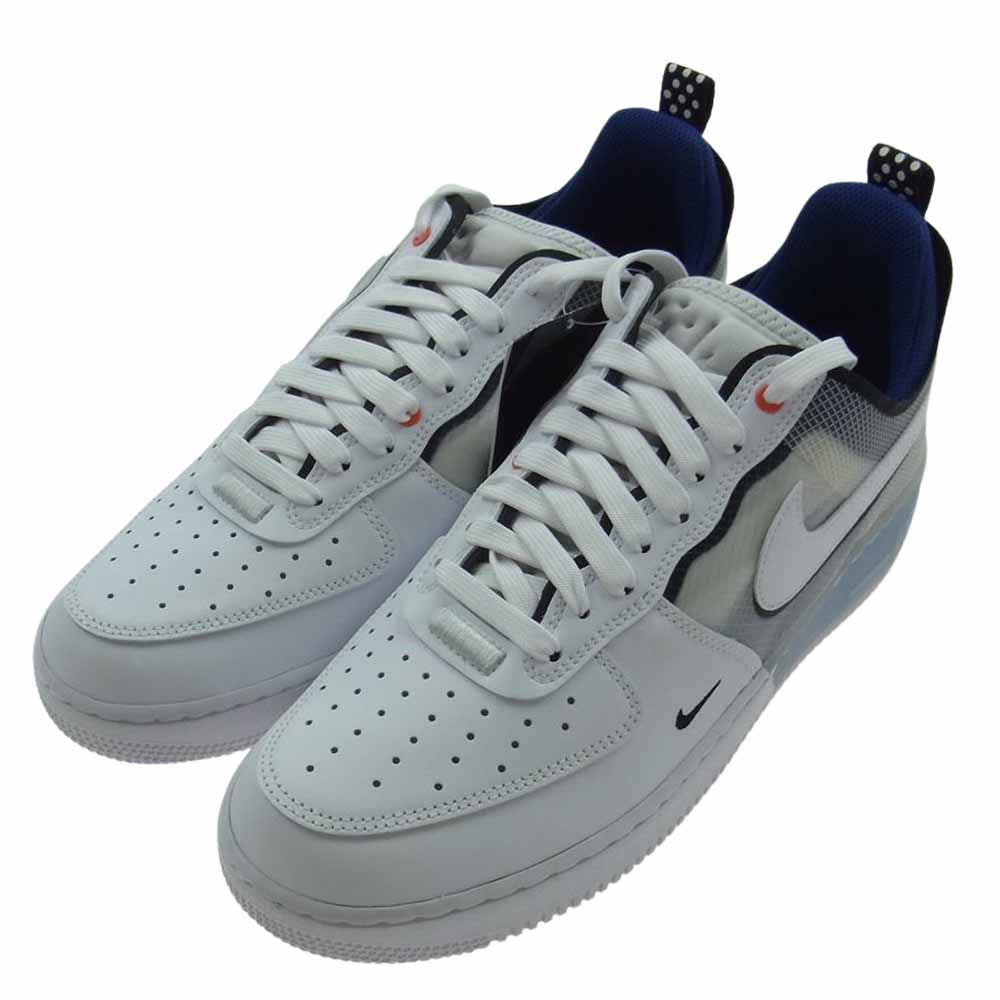 NIKE ナイキ DH7615-101 Air Force 1 AF1 Low React エアフォース リアクト ローカット スニーカー ホワイト系 27.5cm【新古品】【未使用】【中古】
