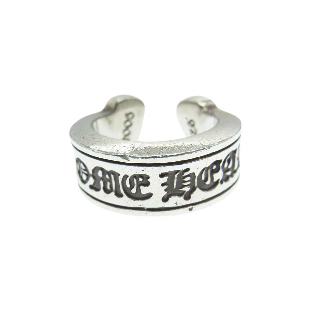 CHROME HEARTS クロムハーツ（原本無） SCROLL LABEL ラージ スクロールラベル リング シルバー系【中古】