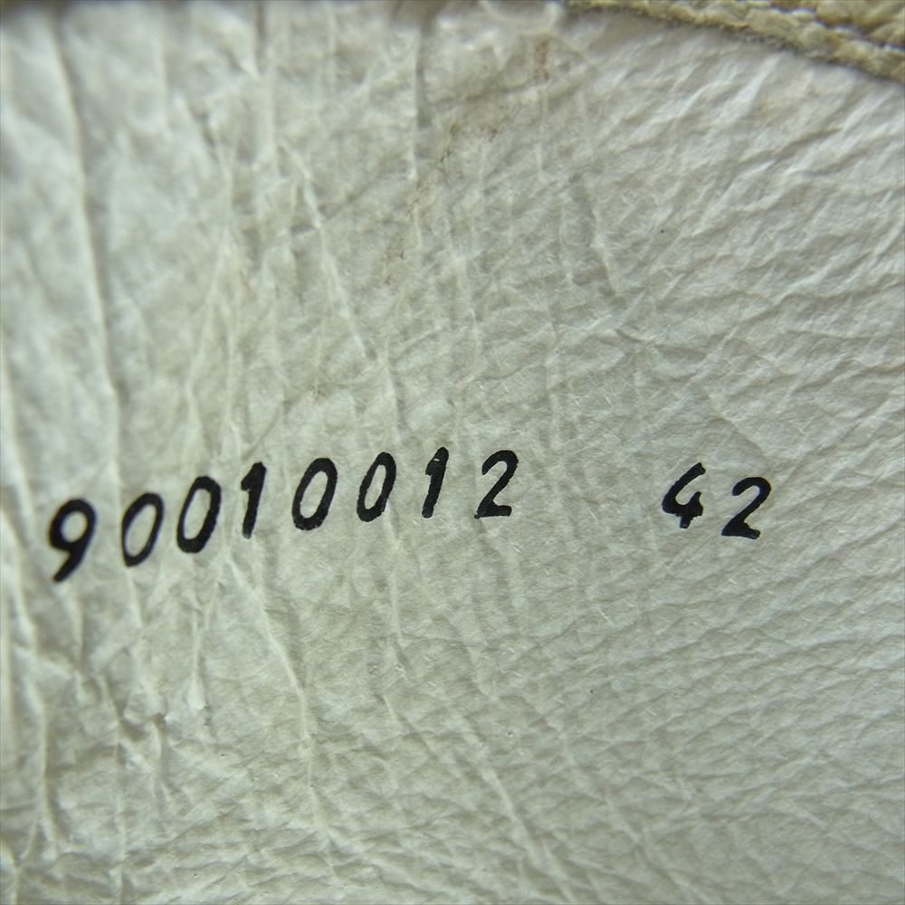 ヒロムタカハラ 90010012 チェーン装飾 スカルバックル スエード エンジニアブーツ ブラック系 42【中古】