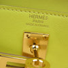 HERMES エルメス ケリー 28 内縫い ライム エバーカラー Ｙ刻 ハンド ショルダーバッグ イエロー系【新古品】【未使用】【中古】