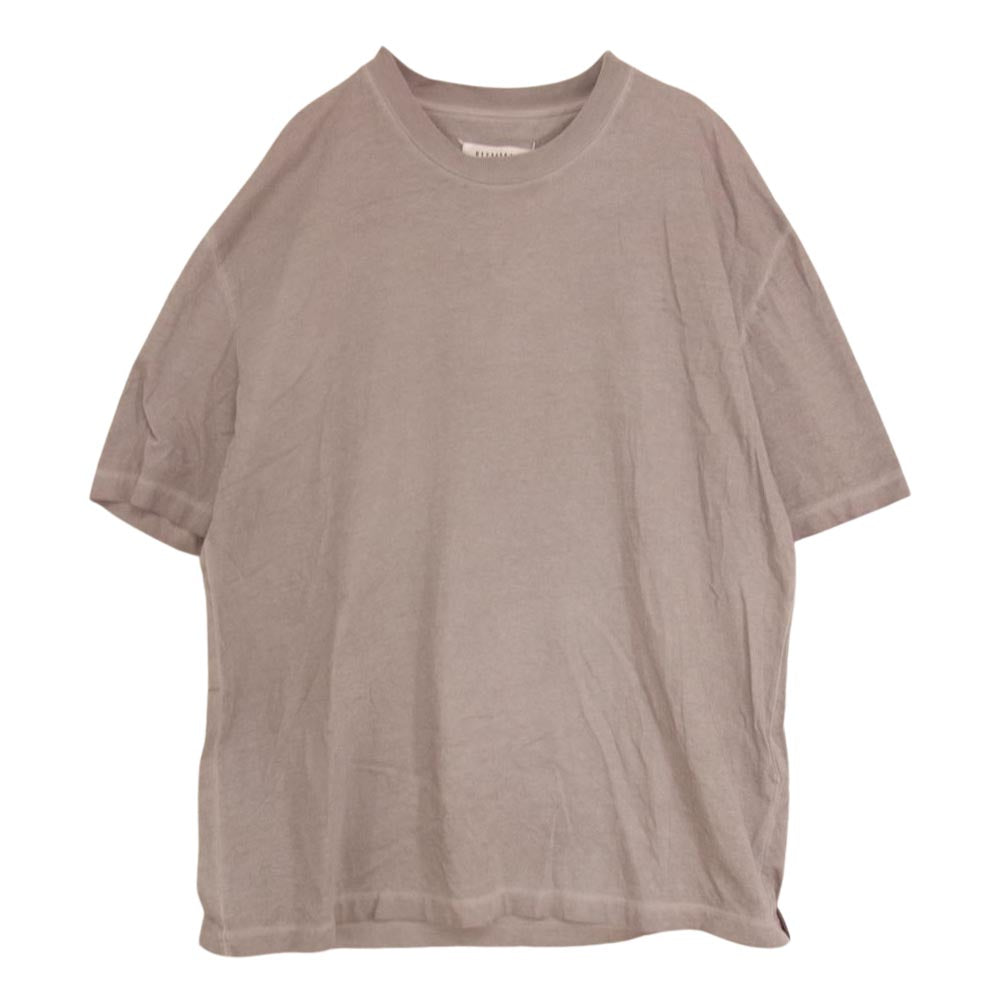 MARTIN MARGIELA マルタンマルジェラ 20SS S30GC0704 10ライン 四つタグ ガーメントダイ クルーネック 半袖 Tシャツ グレー系 48【中古】