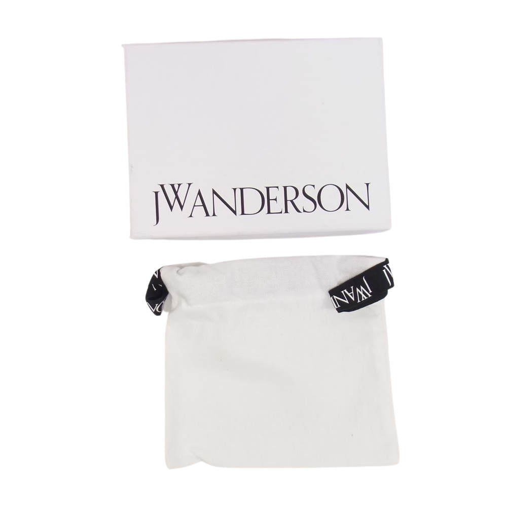 JWアンダーソン NANO CAP BAG レザー ナノ キャップ ショルダーバッグ ホワイト系【中古】