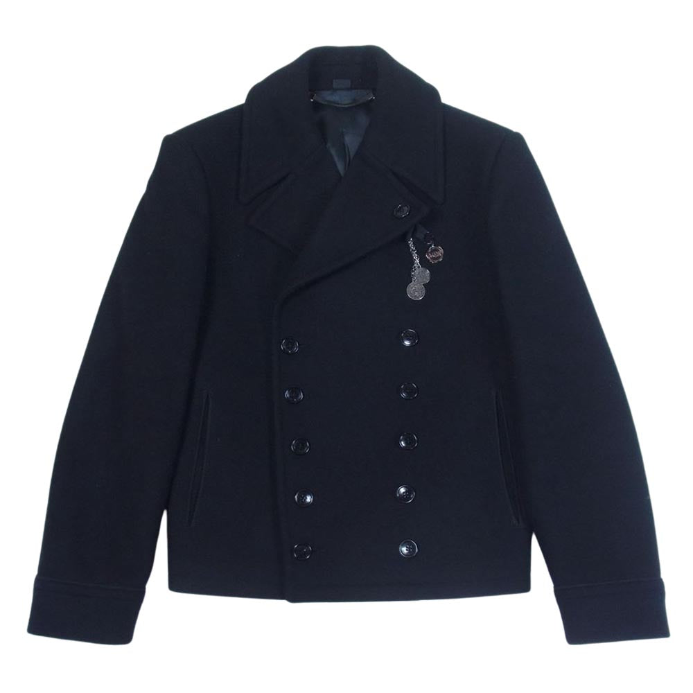 VIKTOR&ROLF ヴィクターアンドロルフ JRWB-GA-1004 Monsieur メダイ付き ショート Pコート ピーコート ブラック系 44【中古】