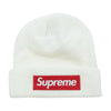 Supreme シュプリーム 21AW NEW ERA BOX LOGO BEANIE ニューエラ ボックスロゴ ビーニー ニット帽 ホワイト系【美品】【中古】
