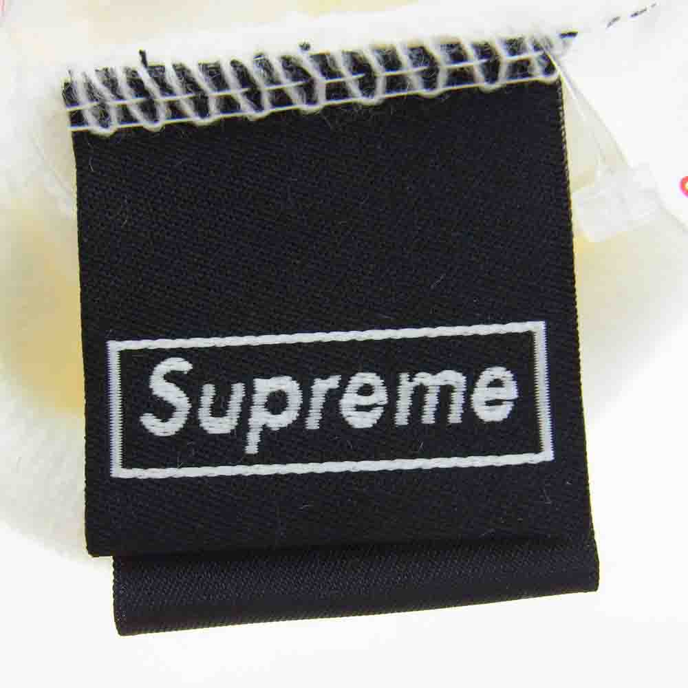 Supreme シュプリーム 21AW NEW ERA BOX LOGO BEANIE ニューエラ ボックスロゴ ビーニー ニット帽 ホワイト系【美品】【中古】