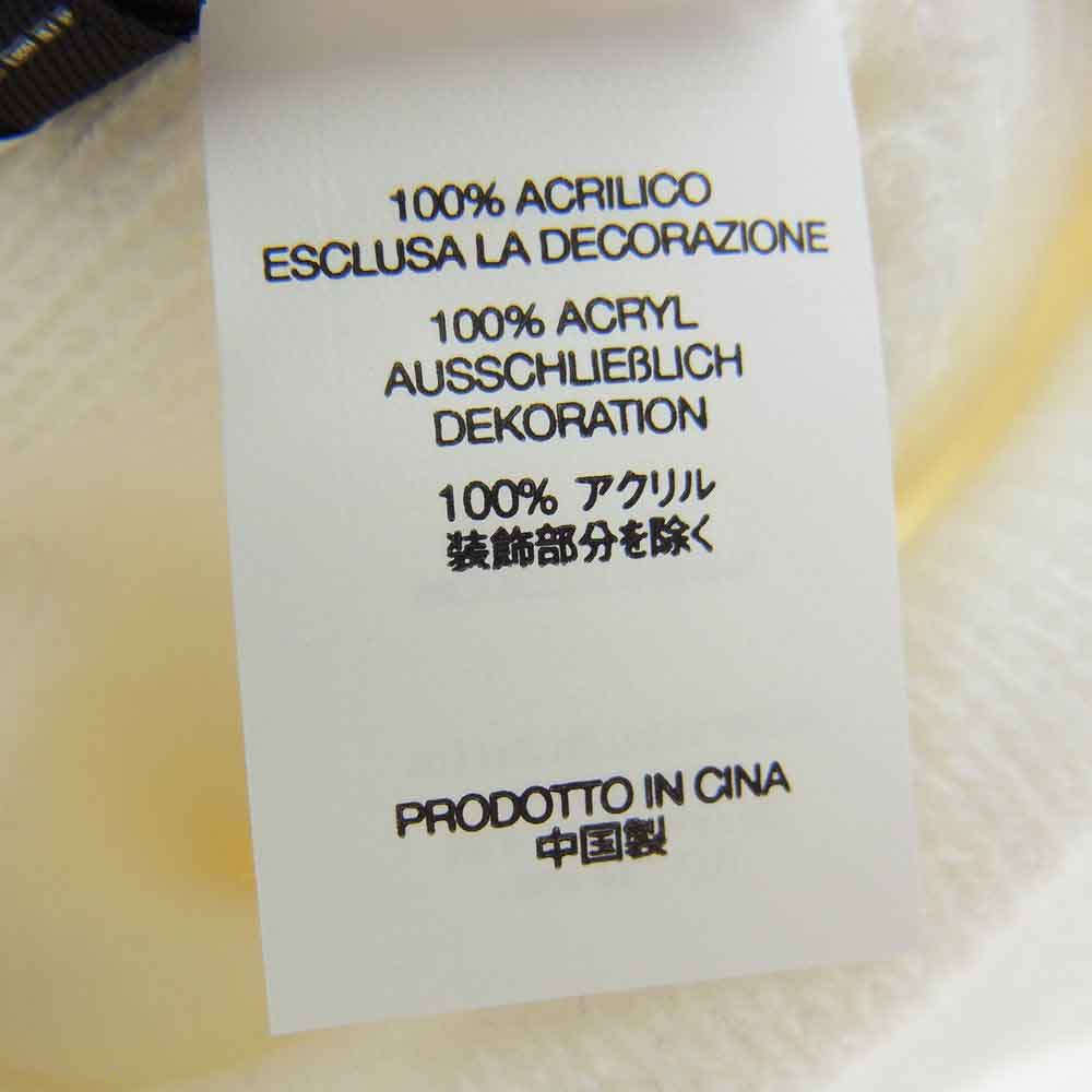 Supreme シュプリーム 21AW NEW ERA BOX LOGO BEANIE ニューエラ ボックスロゴ ビーニー ニット帽 ホワイト系【美品】【中古】