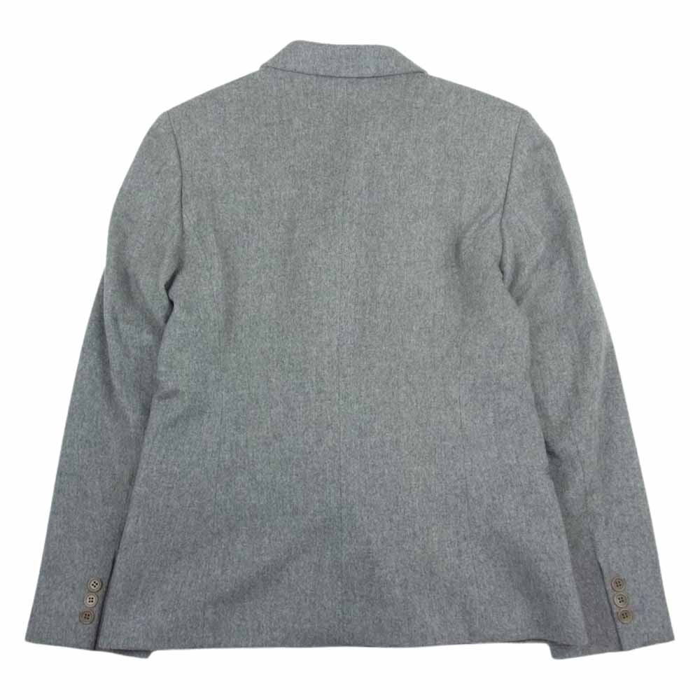 MAX MARA マックスマーラ 白タグ イタリア製 カシミヤ 100% ダブル ジャケット グレー系 40【中古】