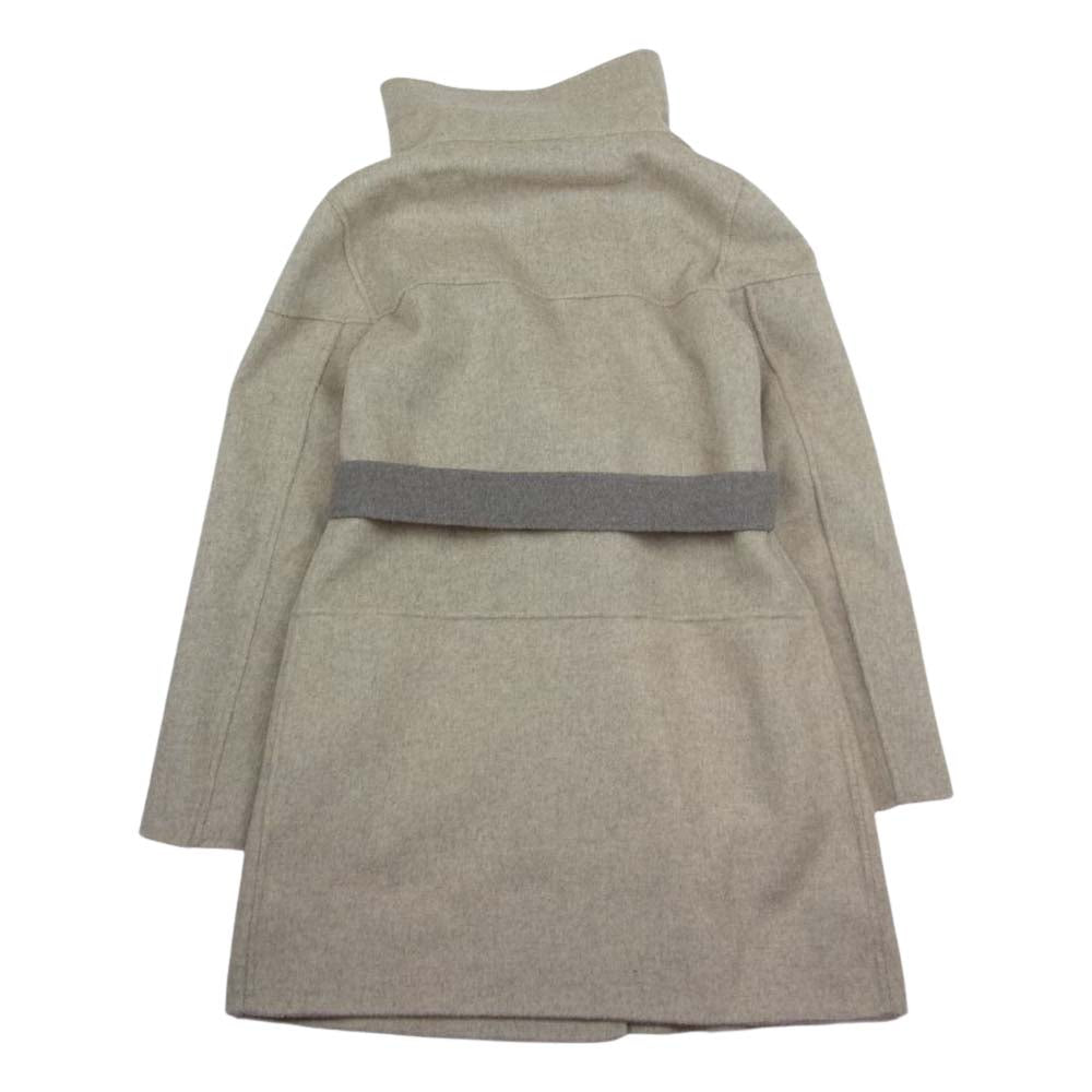 MAX MARA マックスマーラ Weekend ウイークエンド マックスマーラ ベルテッド リバーシブル コート グレー系 ベージュ系 36【美品】【中古】