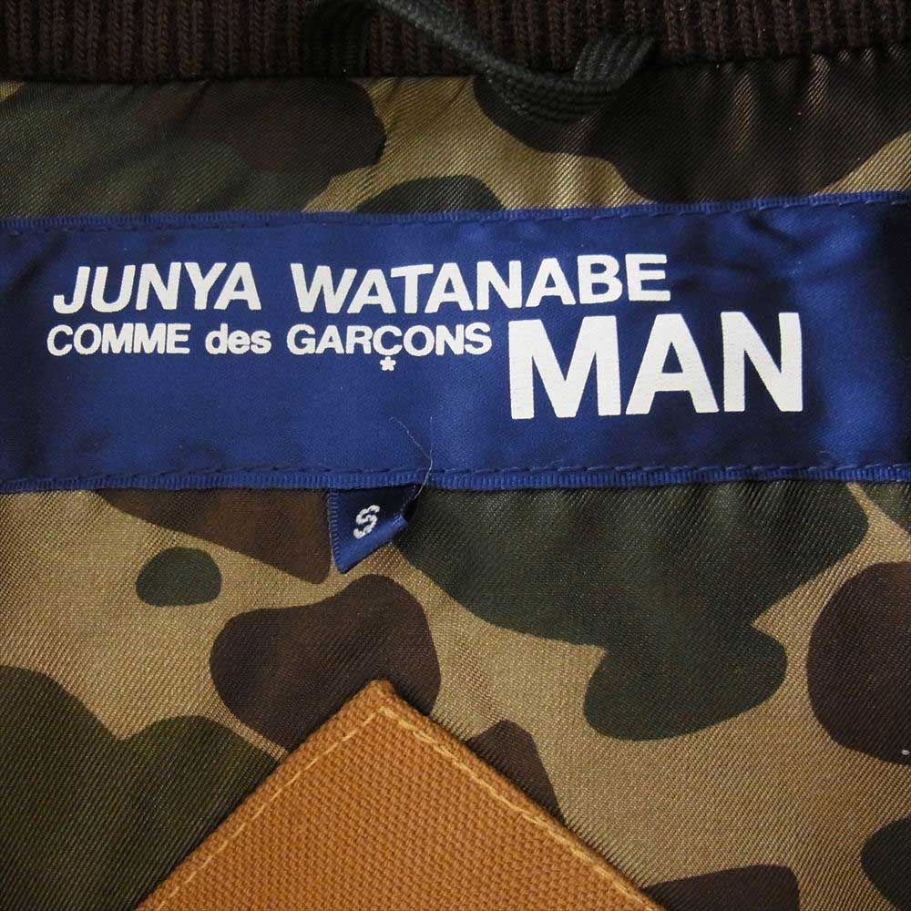 JUNYA WATANABE COMME des GARCONS MAN ジュンヤワタナベコムデギャルソンマン 20AW WF-J401 CANADA GOOSE カナダグース 4551MJWJ 綿ダック ダウンジャケット ブラウン系 S【中古】