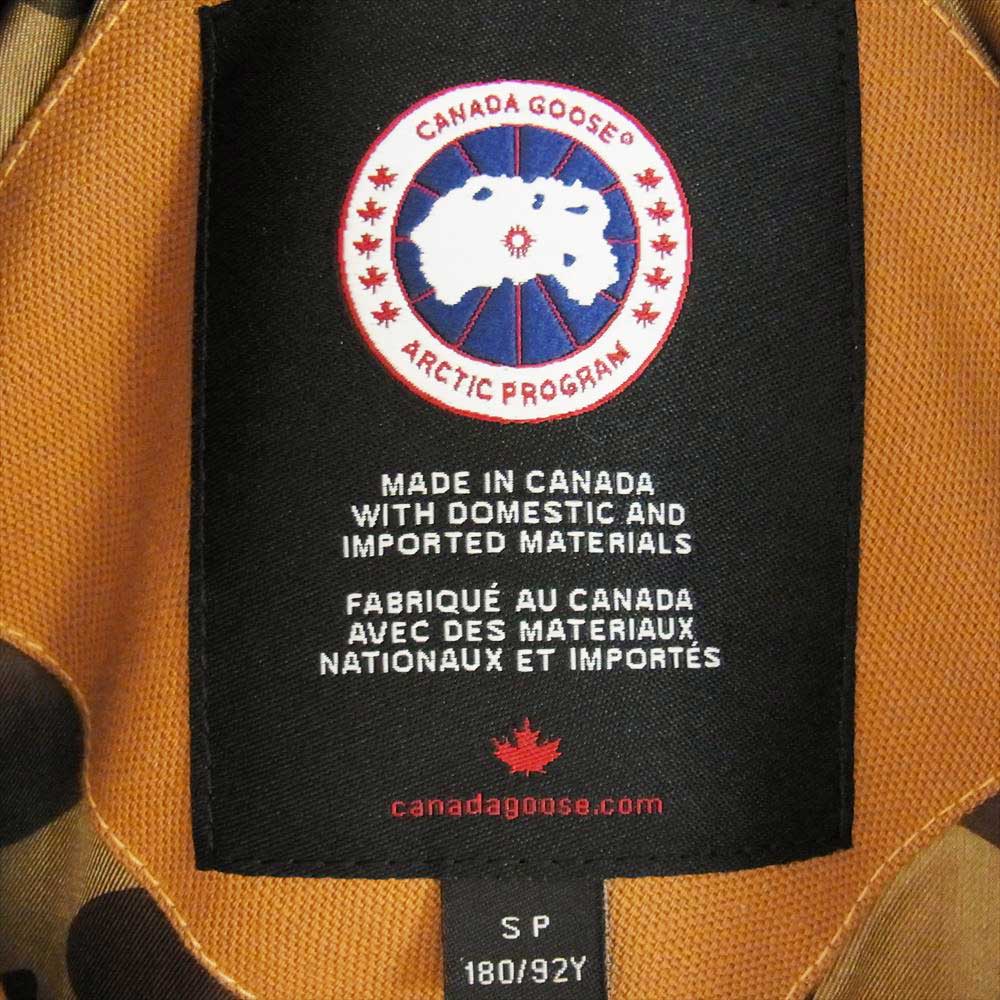 JUNYA WATANABE COMME des GARCONS MAN ジュンヤワタナベコムデギャルソンマン 20AW WF-J401 CANADA GOOSE カナダグース 4551MJWJ 綿ダック ダウンジャケット ブラウン系 S【中古】