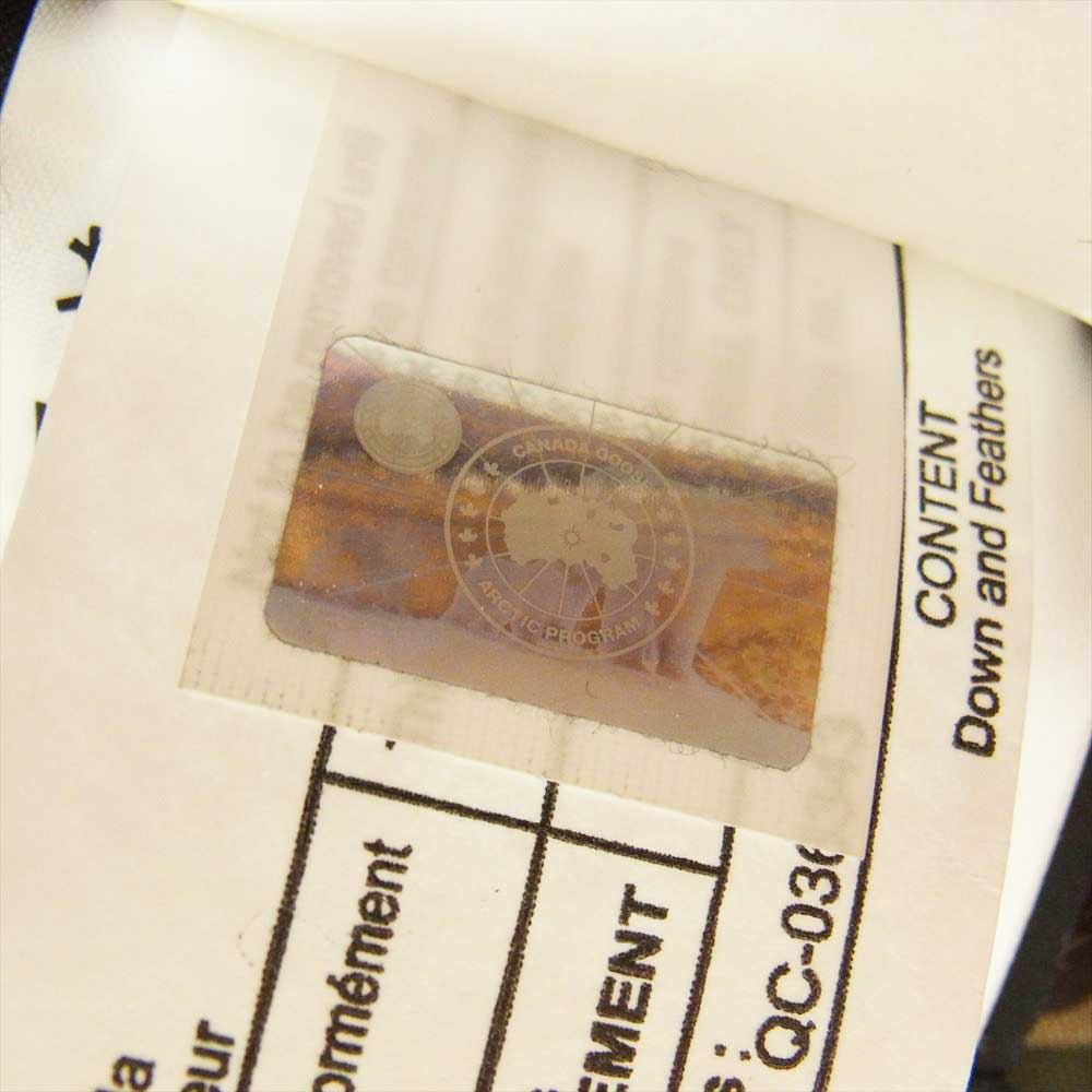 JUNYA WATANABE COMME des GARCONS MAN ジュンヤワタナベコムデギャルソンマン 20AW WF-J401 CANADA GOOSE カナダグース 4551MJWJ 綿ダック ダウンジャケット ブラウン系 S【中古】