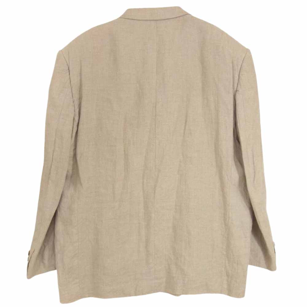 COMME des GARCONS HOMME コムデギャルソンオム HJ-02028S AD1995 ヴィンテージ リネン100％ 3B テーラード ジャケット ベージュ系 S【中古】
