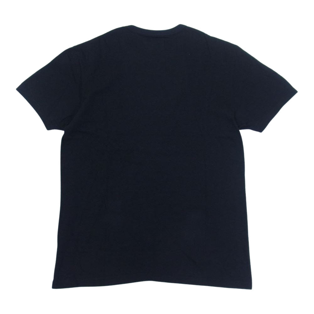 THE FLAT HEAD ザフラットヘッド 刺繍 ポケット 半袖 Tシャツ ブラック系 M【中古】